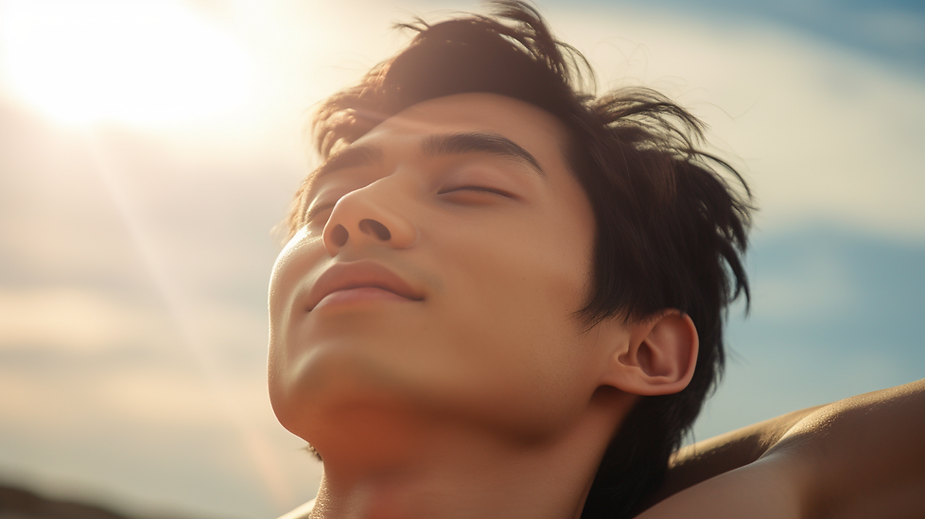 Best Skin Care Products For Men-An Ultimate Guide! Man flaunting her clear skin under the ray of sun