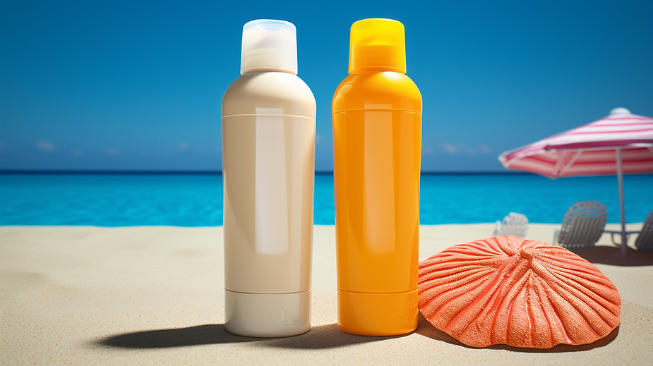 Two sunscreen product 