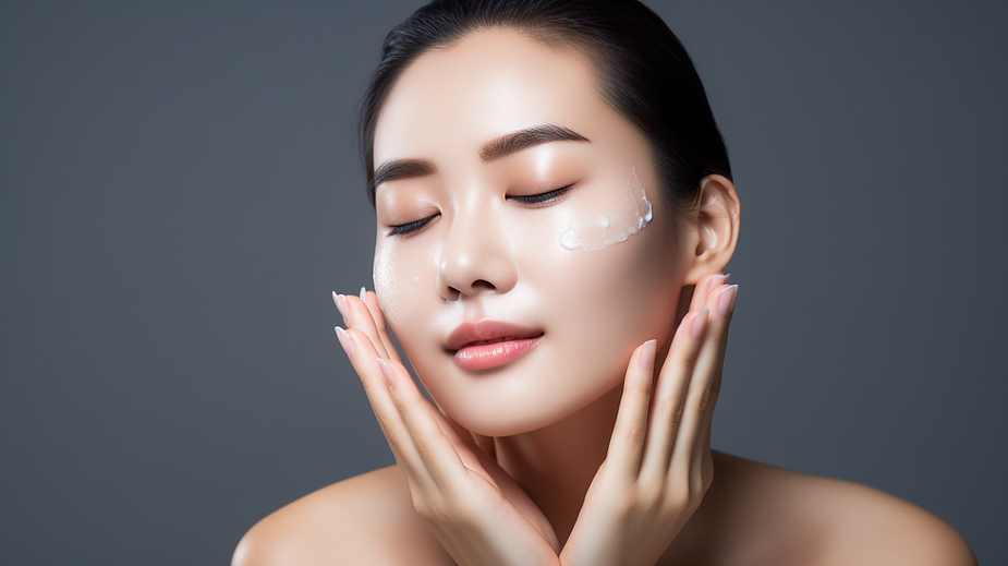 Beautiful lady using the Best Face Moisturizer in Singapore