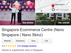 Nano Singapore Google Review