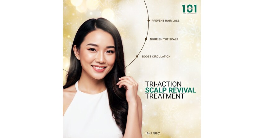 Beijing 101 Launches Tri-Action Scalp Revival Treatment, The Ultimate Multi-Technology Scalp Rejuvenation Solution