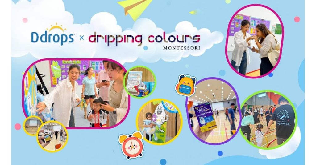 Ddrops® Menyokong Pertumbuhan Sihat Kanak-Kanak di Hari Sukan Dripping Colours Montessori — Setiap Langkah ke Arah Masa Depan Lebih Sihat