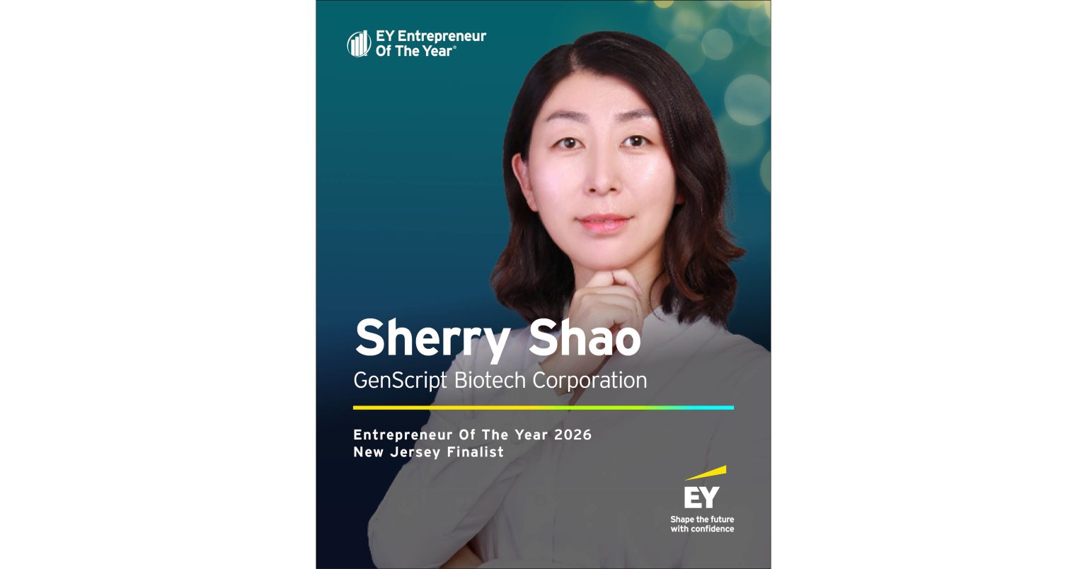 GenScript Leaders Named Entrepreneur Of The Year® 2026 New Jersey Finalists