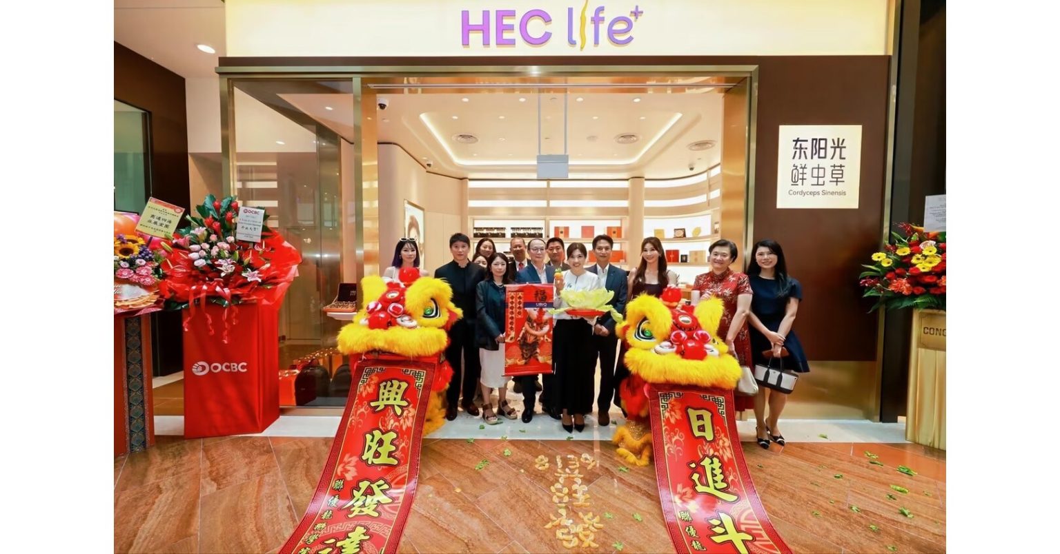 HEC Group Buka Kedai Utama Luar Negara Pertama di Marina Bay Sands Singapore