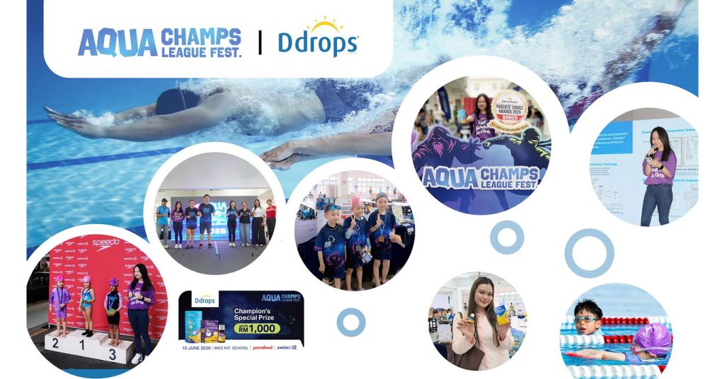 Ddrops® Championed Active Childhoods and Healthy Growth at Aqua Champs League Fest 2026 Malaysia