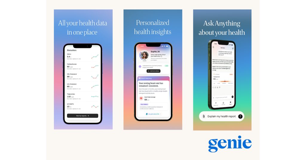 Singapore Startup Genie Health Launches Personal Health Intelligence Platform for Consumers and Healthcare Providers